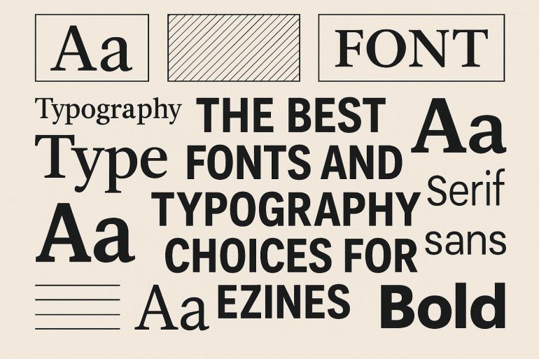 The Best Fonts and Typography Choices for Ezines