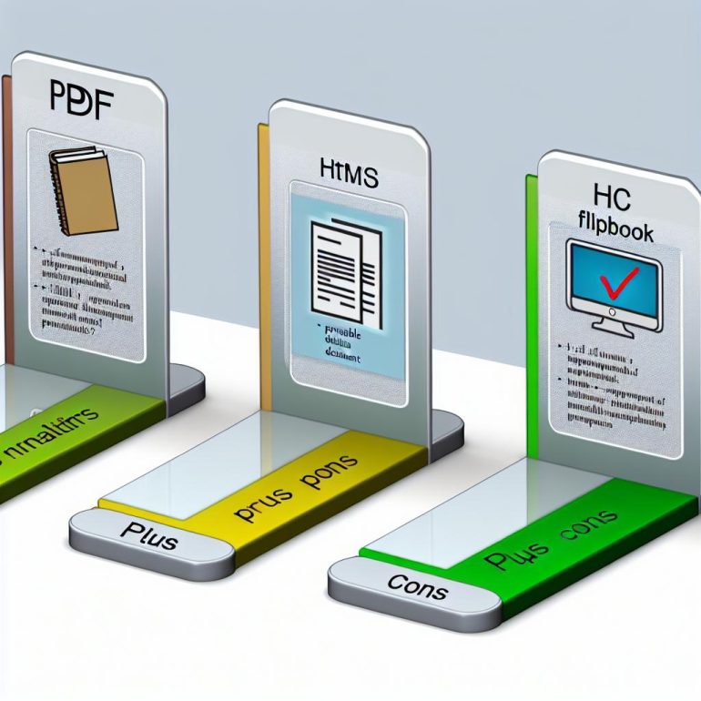 How to Choose the Right Format for Your Ezine (PDF, HTML, Flipbook)