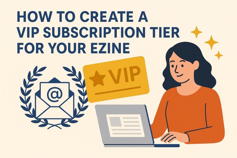 How to Create a VIP Subscription Tier for Your Ezine