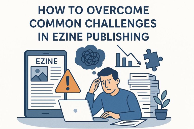 How to Overcome Common Challenges in Ezine Publishing