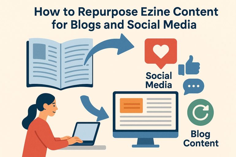 How to Repurpose Ezine Content for Blogs and Social Media