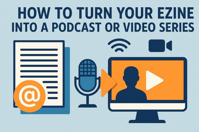 How to Turn Your Ezine into a Podcast or Video Series