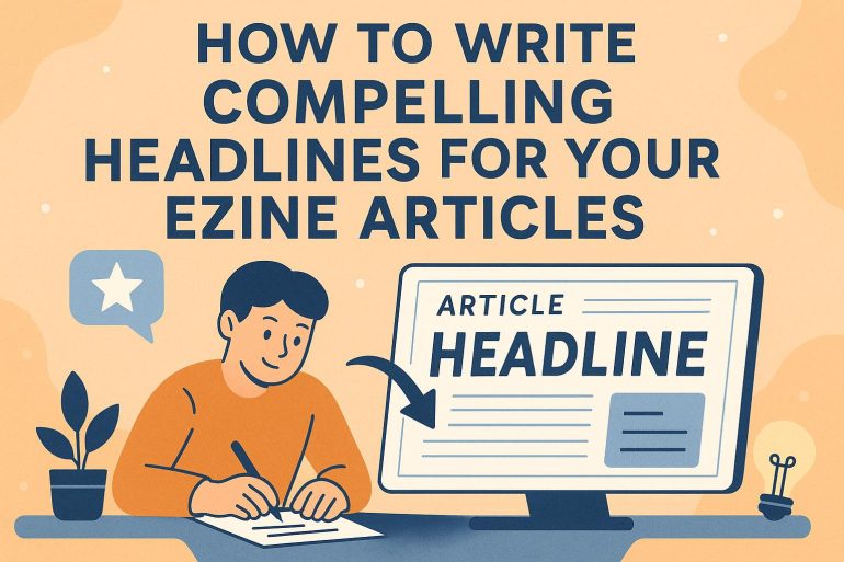 How to Write Compelling Headlines for Your Ezine Articles