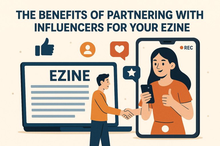 The Benefits of Partnering with Influencers for Your Ezine