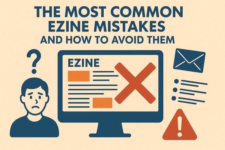 The Most Common Ezine Mistakes and How to Avoid Them